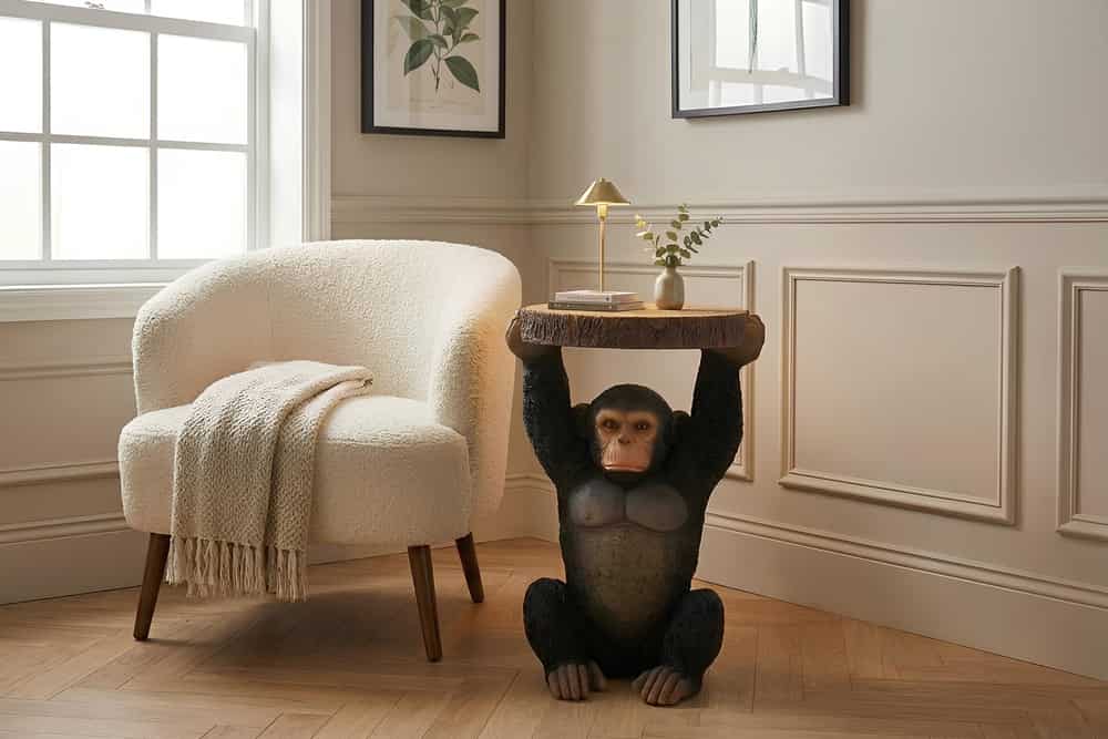 
Designer Side Table "Monkey"