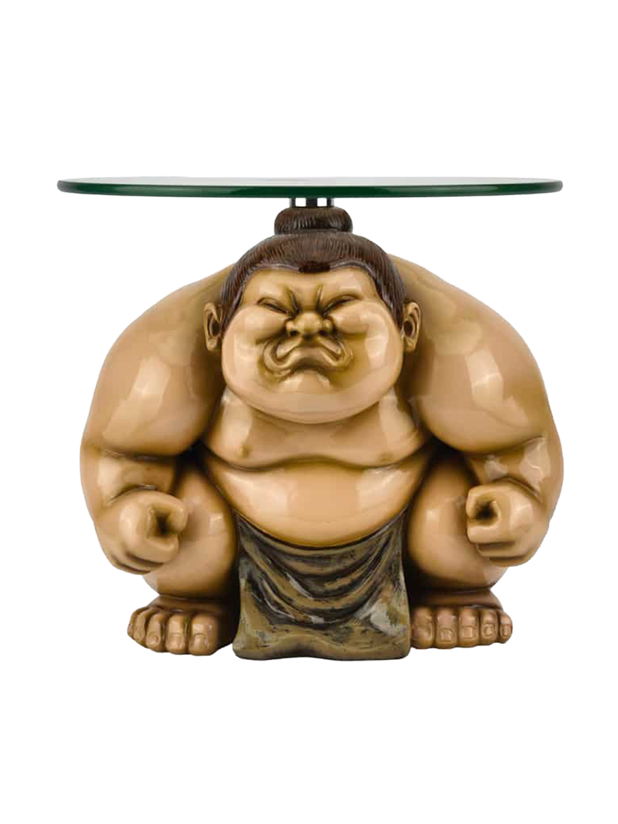 
"Sumo" Designer Side Table - Natural