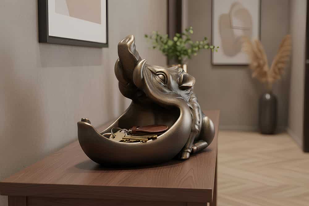 
Objet décoratif et coupelle design « Warthog »