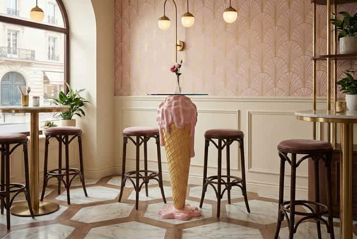 
Design Bartisch „Ice Cream“