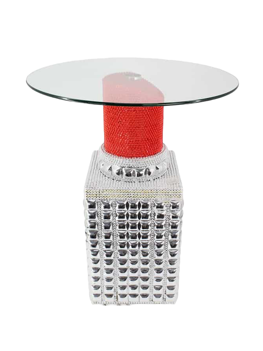 
Table de bistrot design « Lipstick »