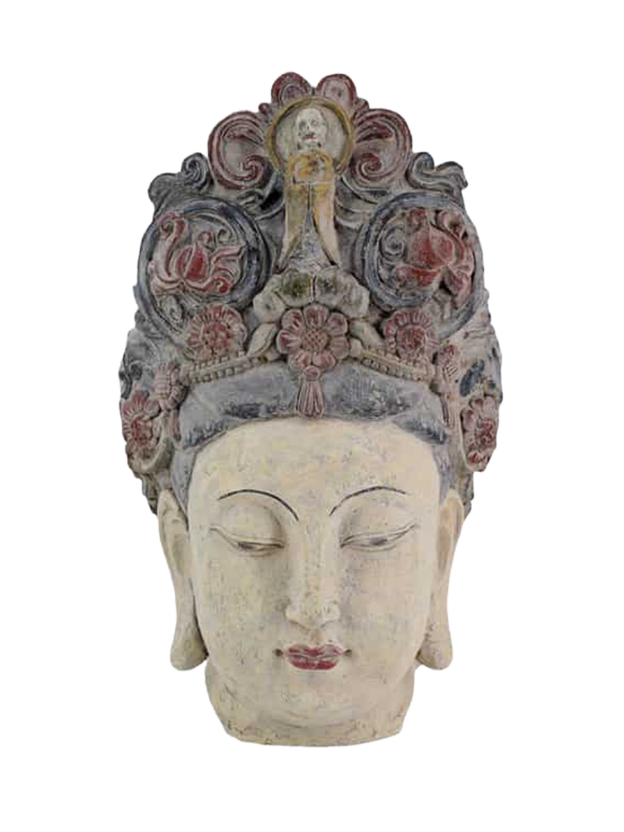 
Oggetto decorativo di design „Buddha Head“