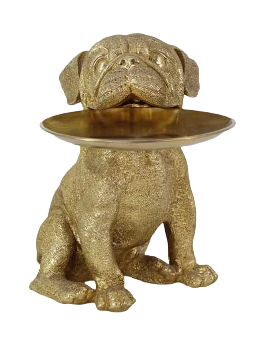 
Objet décoratif & plateau design « Bulldog »