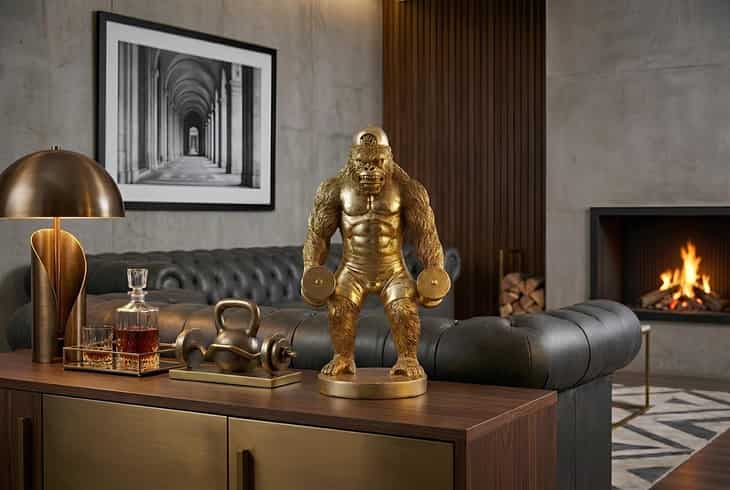 
Oggetto decorativo di design „King“