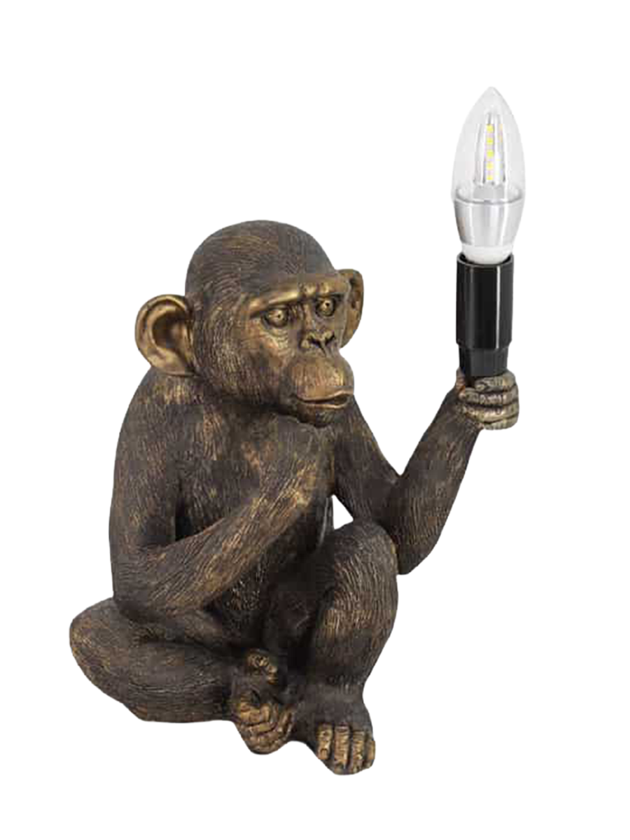 
"Chimpanzee" Design Table Lamp