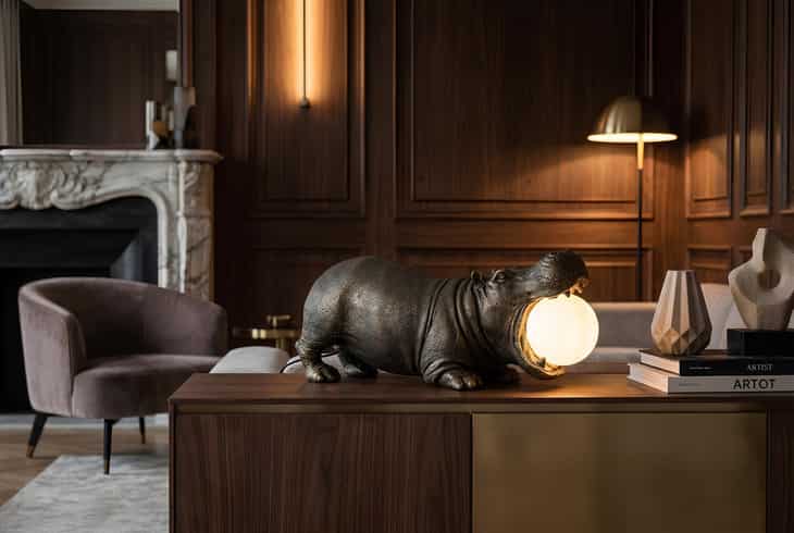 
"Hippo" Designer Table Lamp