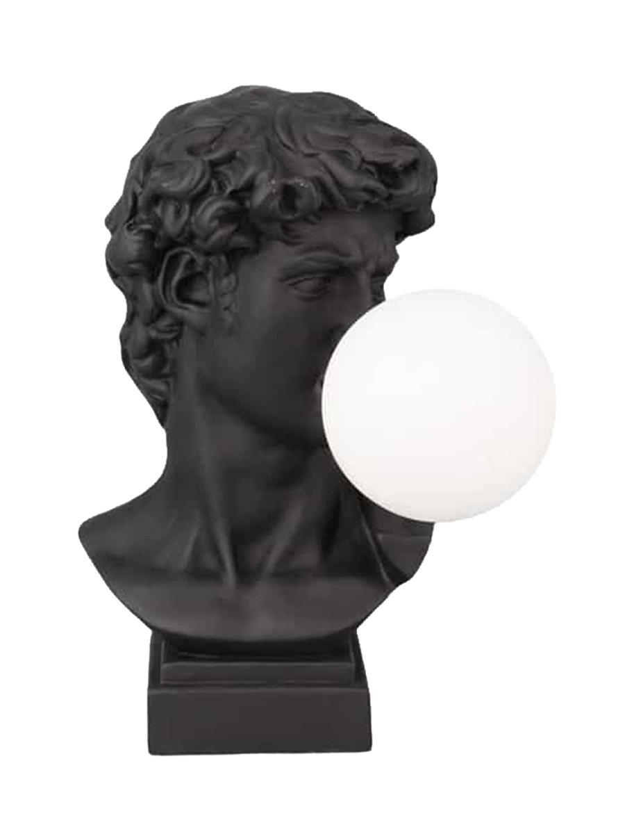 
Lampe de table design « David » - Noir