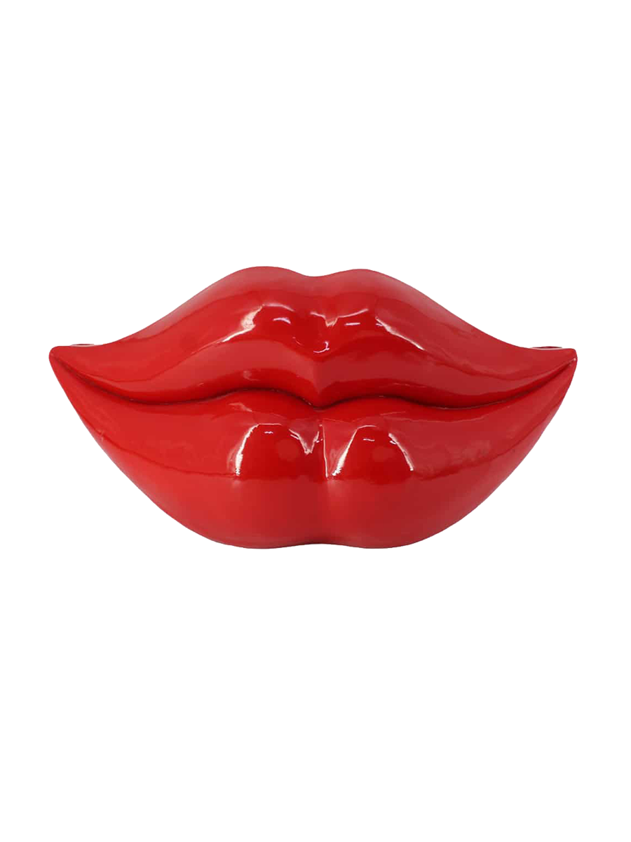 
Objet de décoration & vase design « Red Lips »