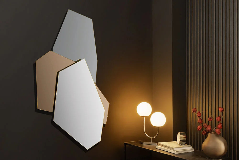 
Specchio da parete di design «Geometric», diverse dimensioni - 124 x 73 cm