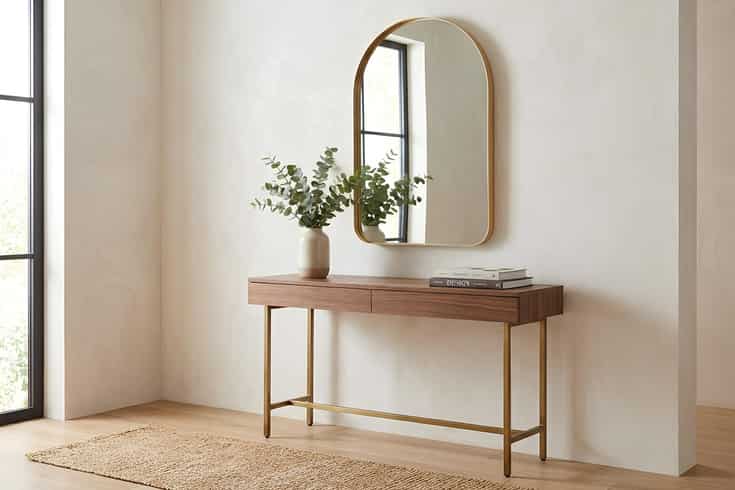 
Miroir mural design « Acra » - 90 x 60 cm