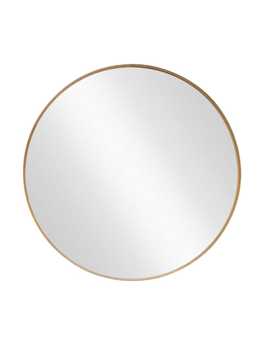 
Specchio da parete di design «Portrait», diverse dimensioni - Oro / Ø 76 cm