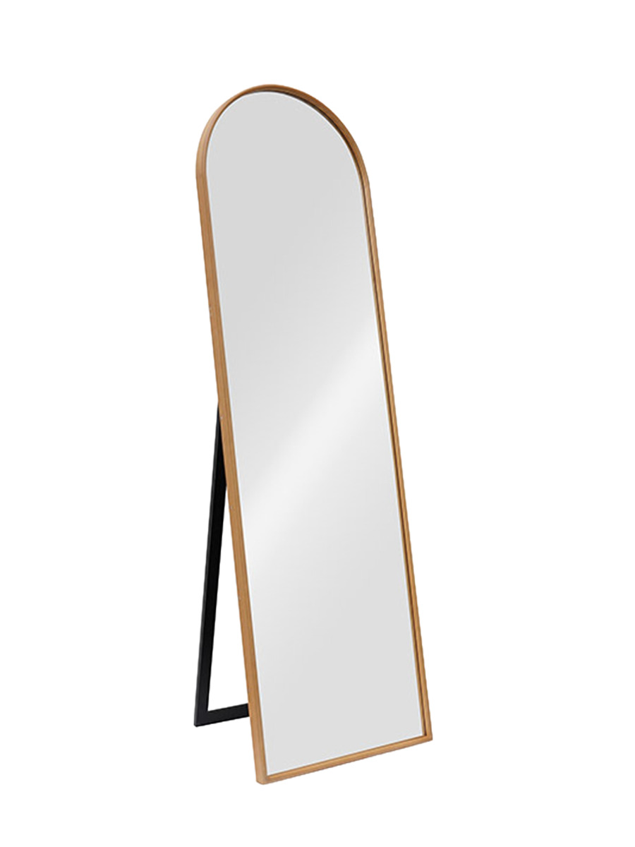 
Design Floor Mirror "Portrait Wood" - Natural Oak