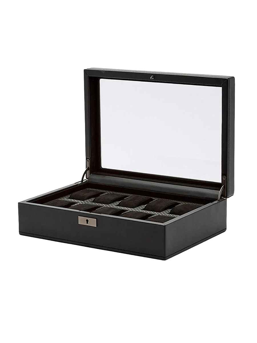 
Boîte à montres « Axis » pour 10 montres-bracelets - Noir
