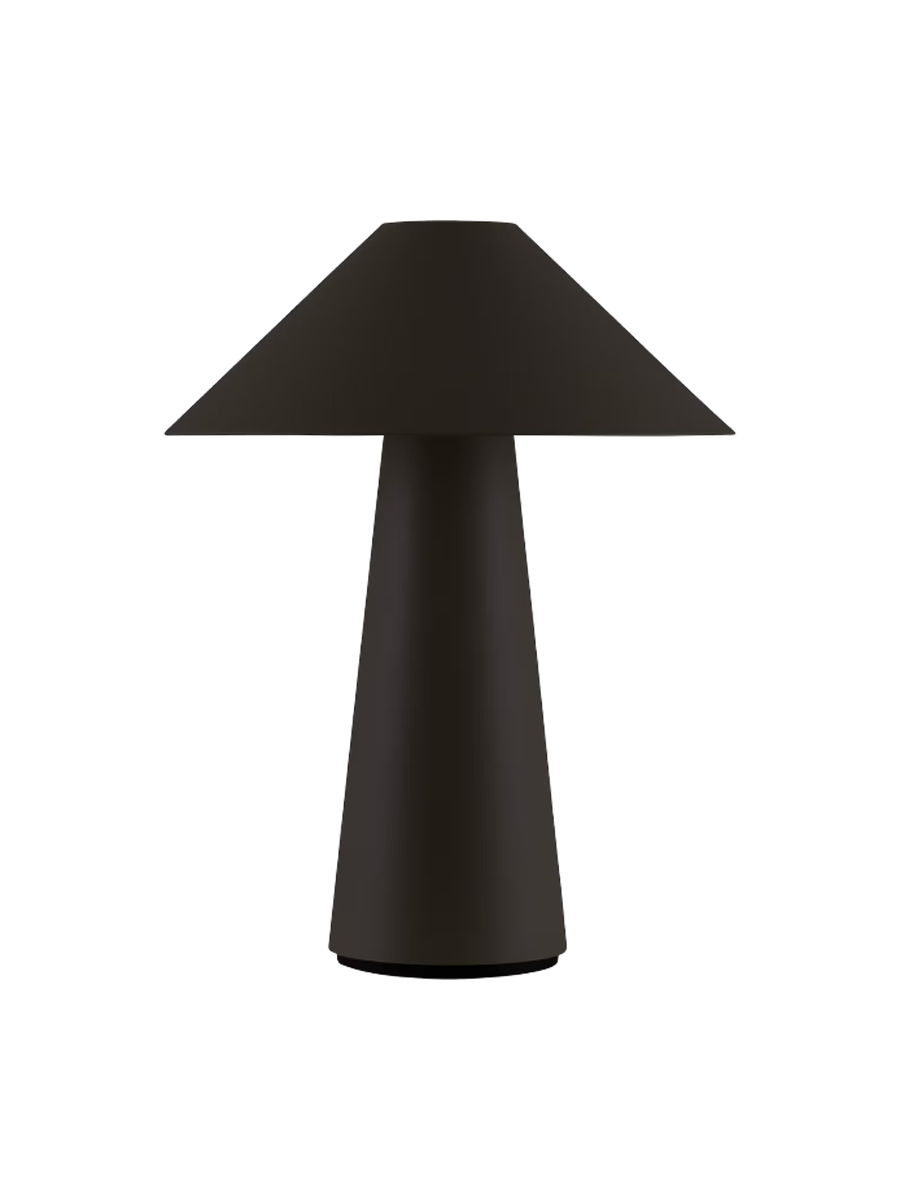
Tragbare In-/Outdoor LED Tischlampe „Cannes“ - Schwarz