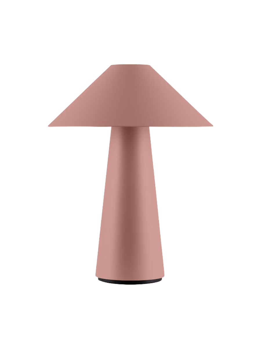 
Tragbare In-/Outdoor LED Tischlampe „Cannes“ - Dusty Pink