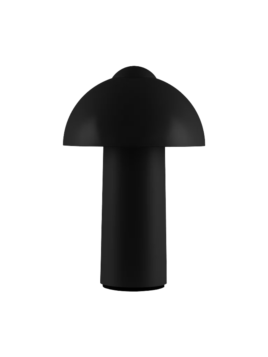 
Tragbare In-/Outdoor LED Design Tischlampe „Buddy“ - Schwarz