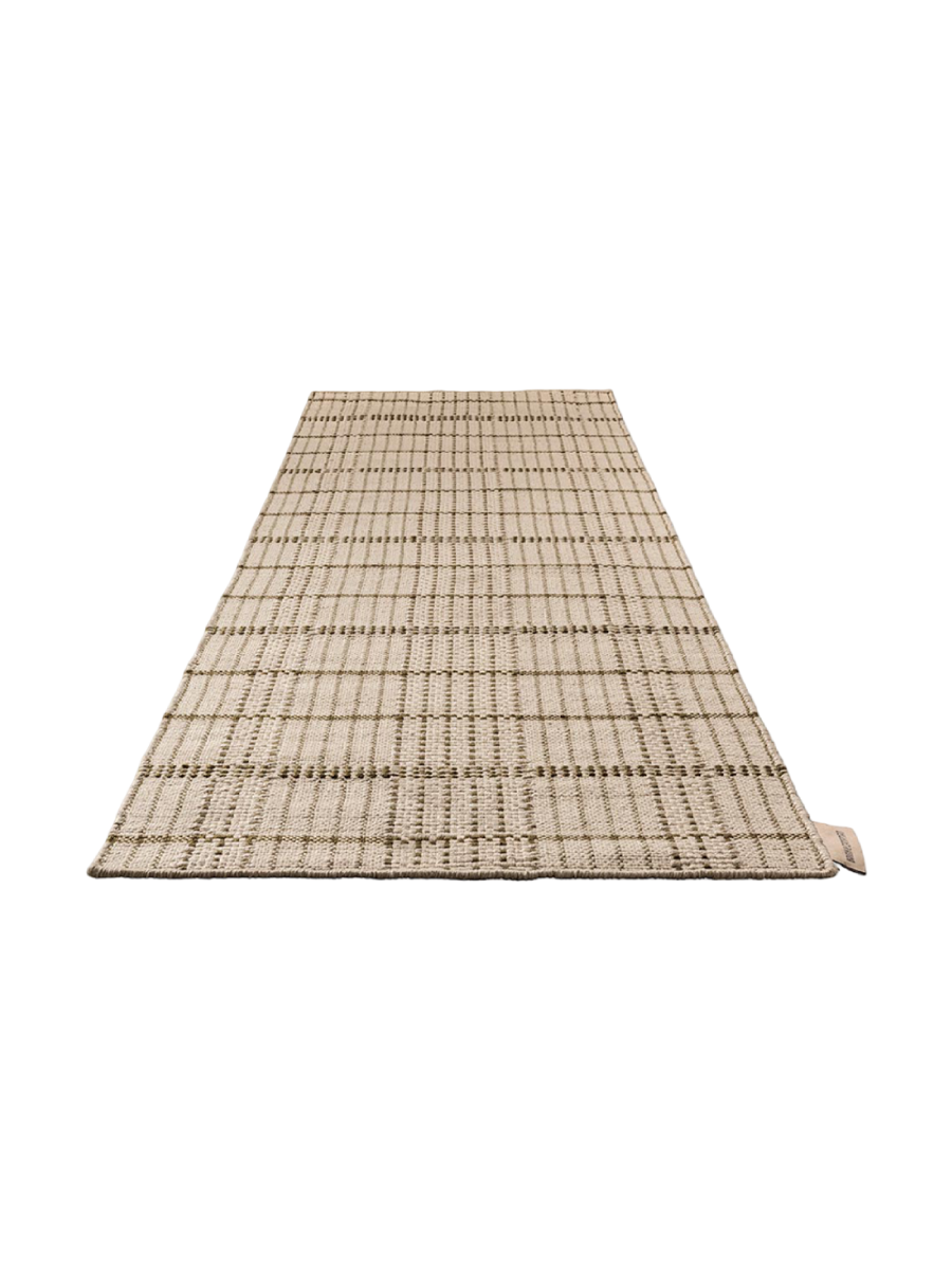 
High-quality indoor/outdoor designer runner "Zona Olive Stich", various sizes - 67 x 230 cm / Multicolor 3