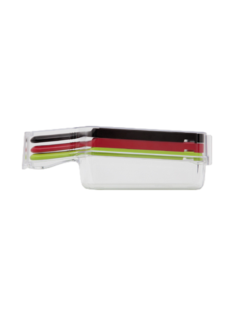 
Set de 6 ustensiles de cuisine haut de gamme en céramique de zircone blanche "Slice & Grate"