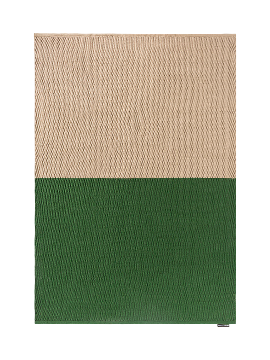 
Handgewebter In-/Outdoor Designer Teppich „Deck Spring Green“ - 140 x 200 cm