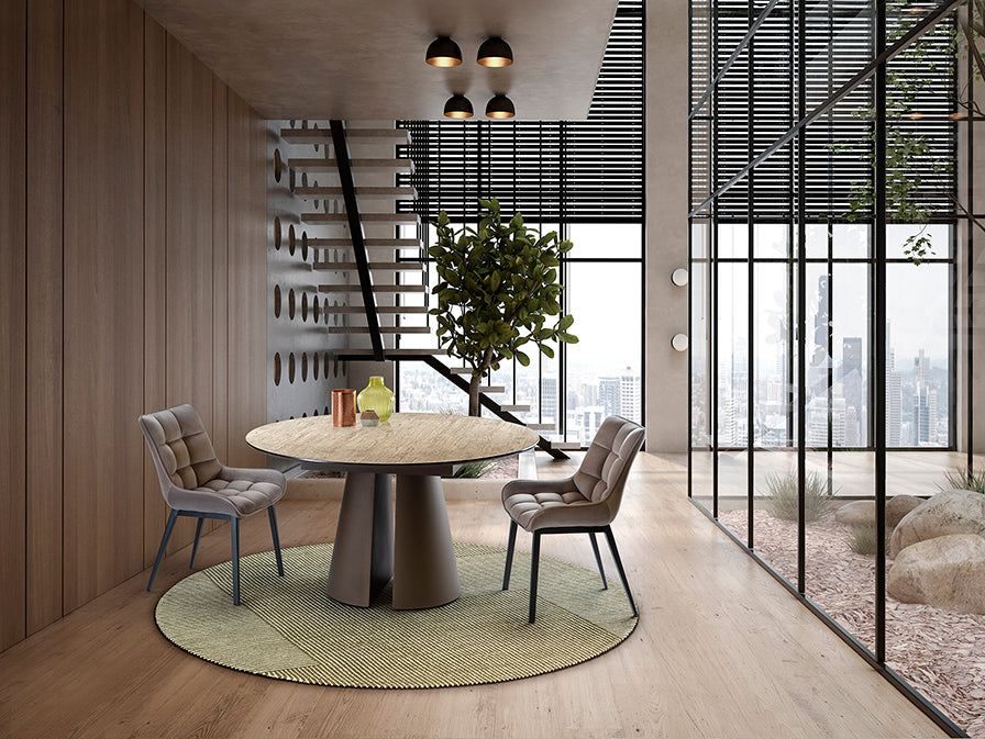 
Round Designer Dining Table “Samara” Ø 138 cm