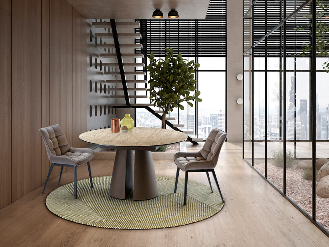
Round Designer Dining Table “Samara” Ø 138 cm