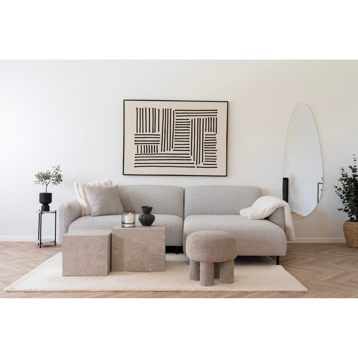
Tableau mural design « Lipari » 60 x 90 cm - N° 4