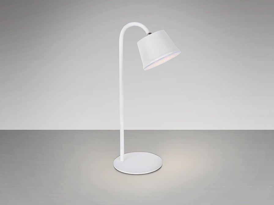 
Lampada da tavolo di design LED portatile per interni ed esterni „Cuco“ - Bianco