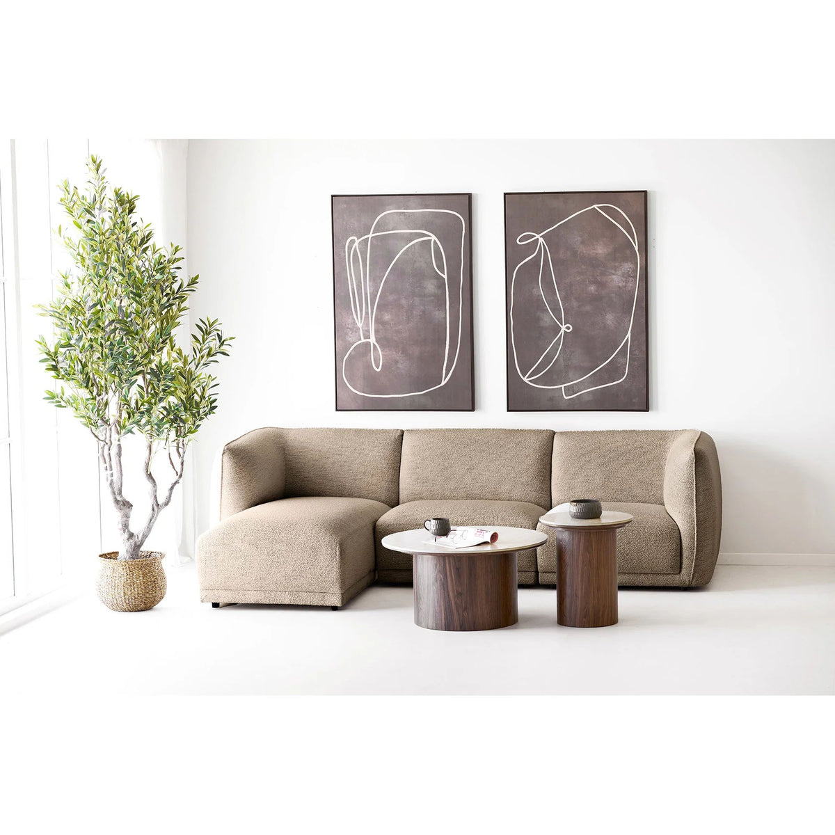 
Tableau mural design « Apia » 80 x 120 cm - N° 1