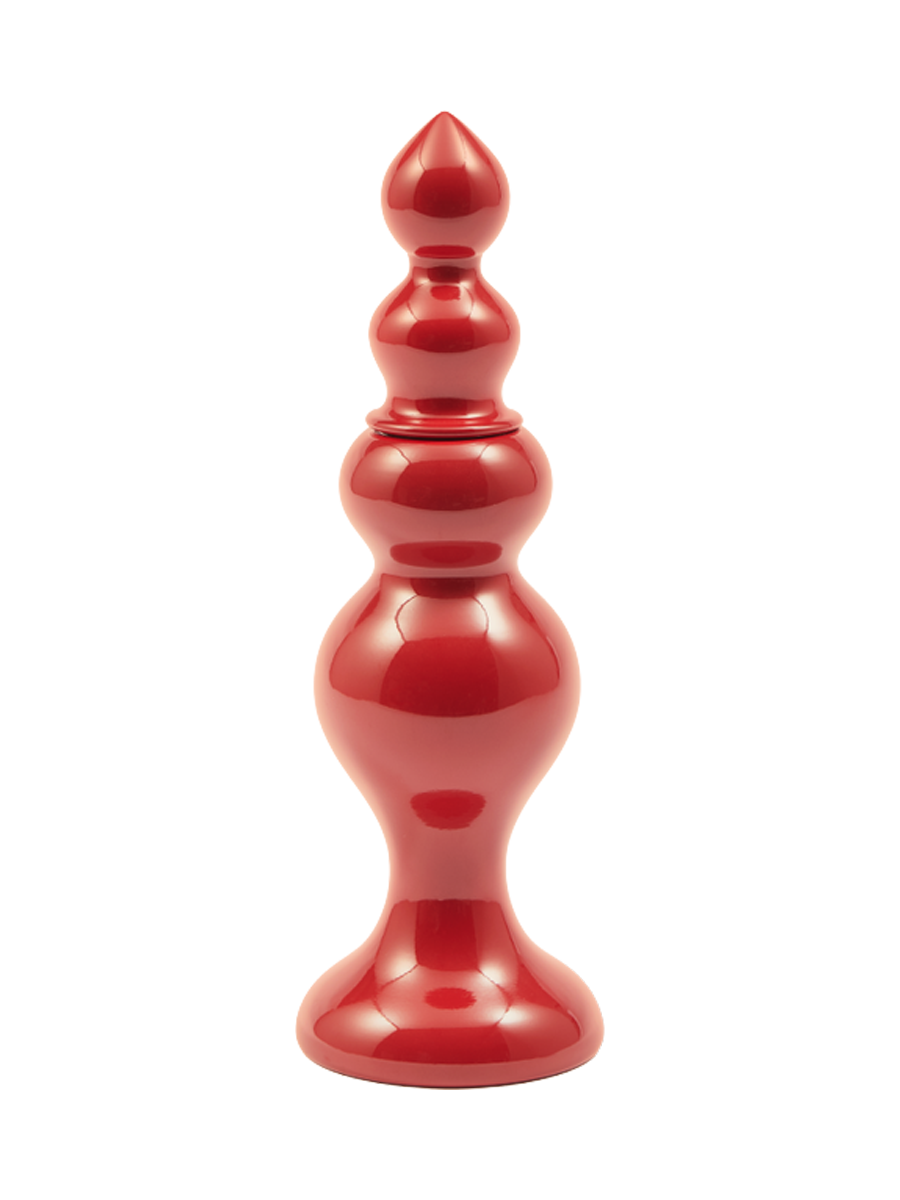 
Grand moulin à sel et à poivre design « Grinder » - L = Ø 8 x H 24,8 cm / Rouge