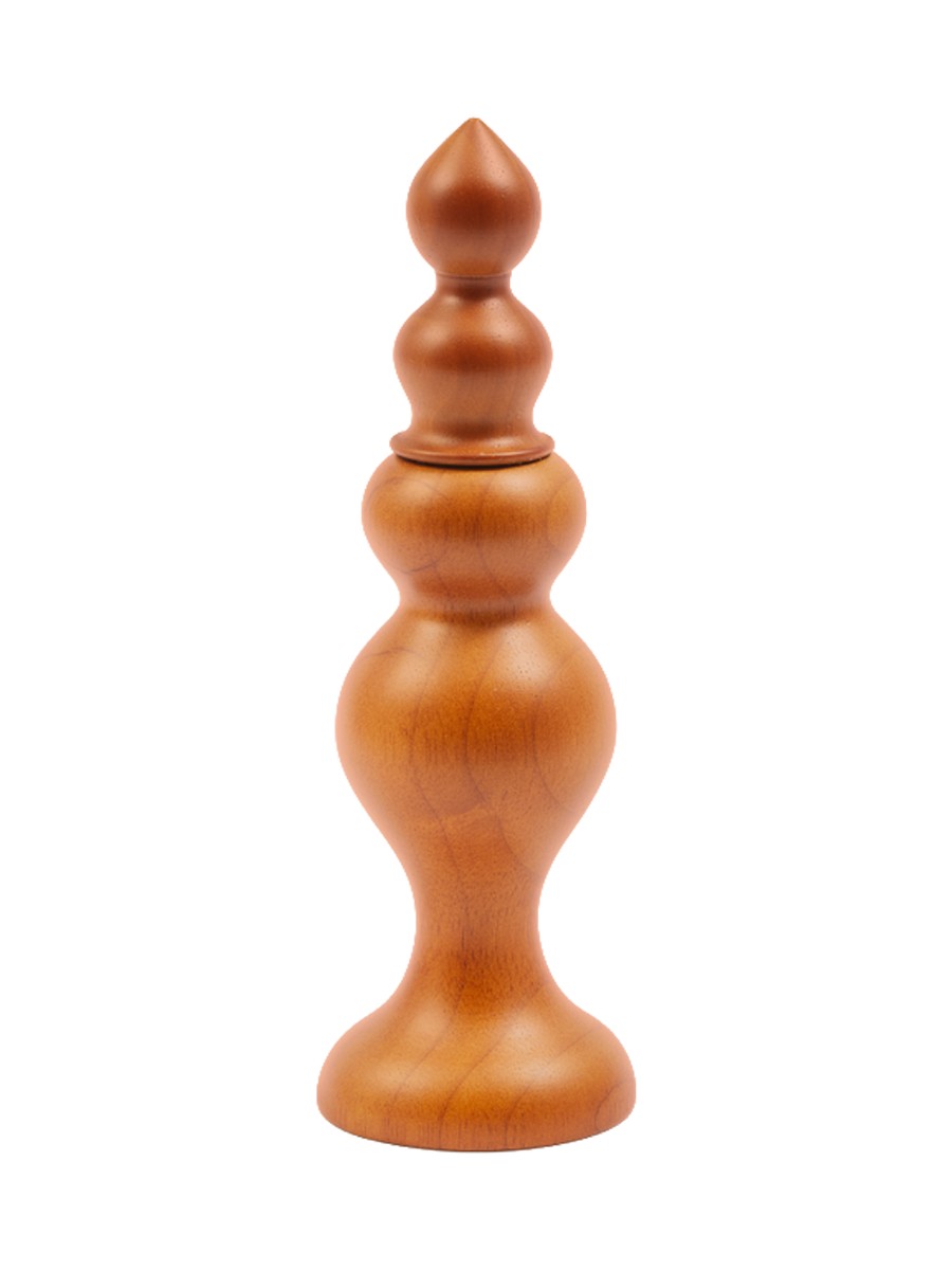 
Grand moulin à sel et à poivre design « Grinder » - L = Ø 8 x H 24,8 cm / Miel