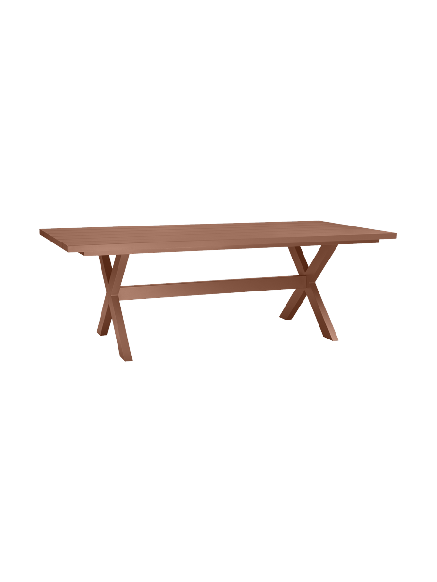 
Table de jardin design rectangulaire « Delta », 220 x 100 cm