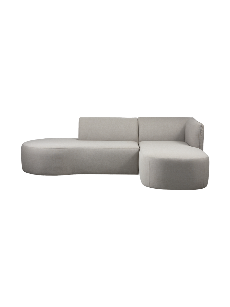 
Ensemble de jardin lounge design « Chios » - Sable / À droite