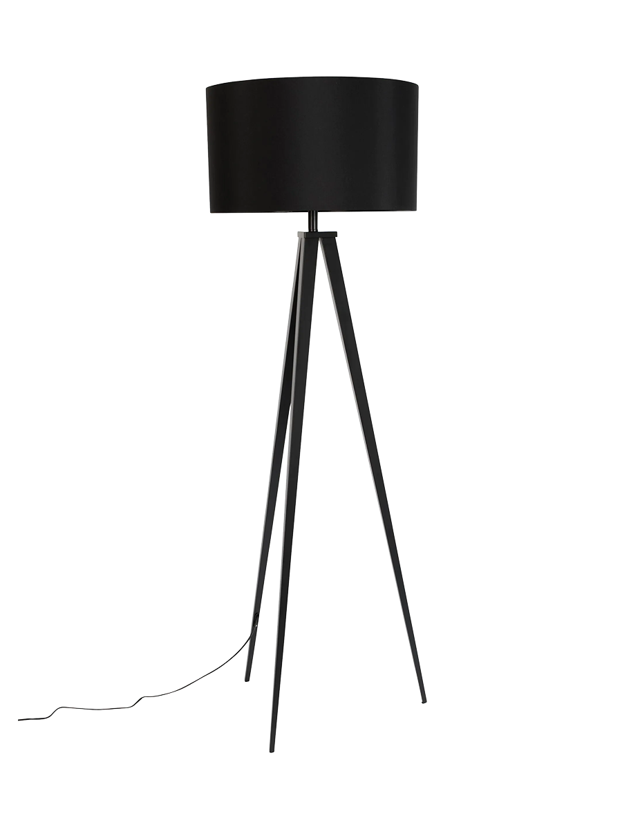 
Lampadaire design « Tripod », différentes couleurs - Noir