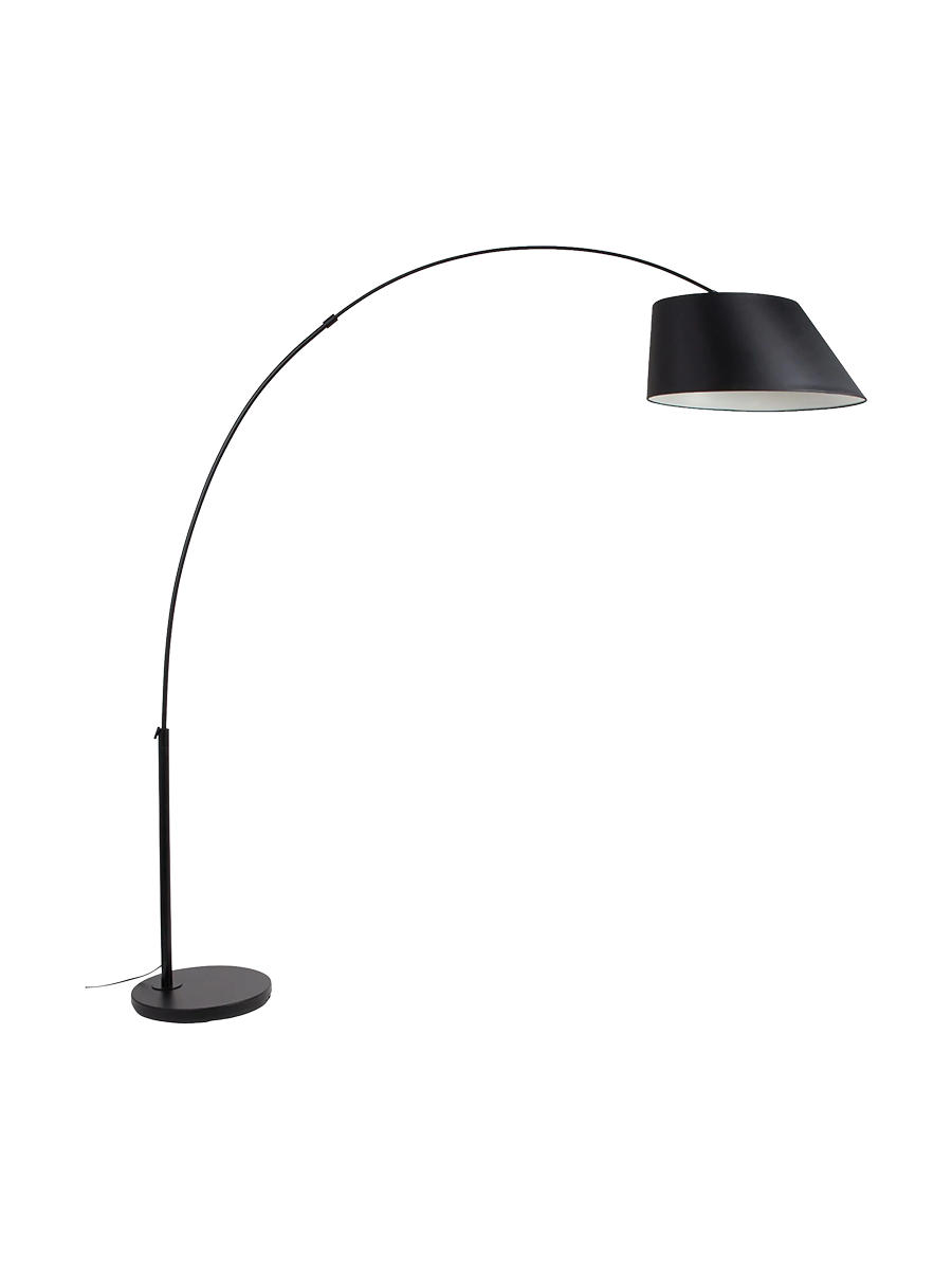 
Lampadaire design « Arc » - Noir