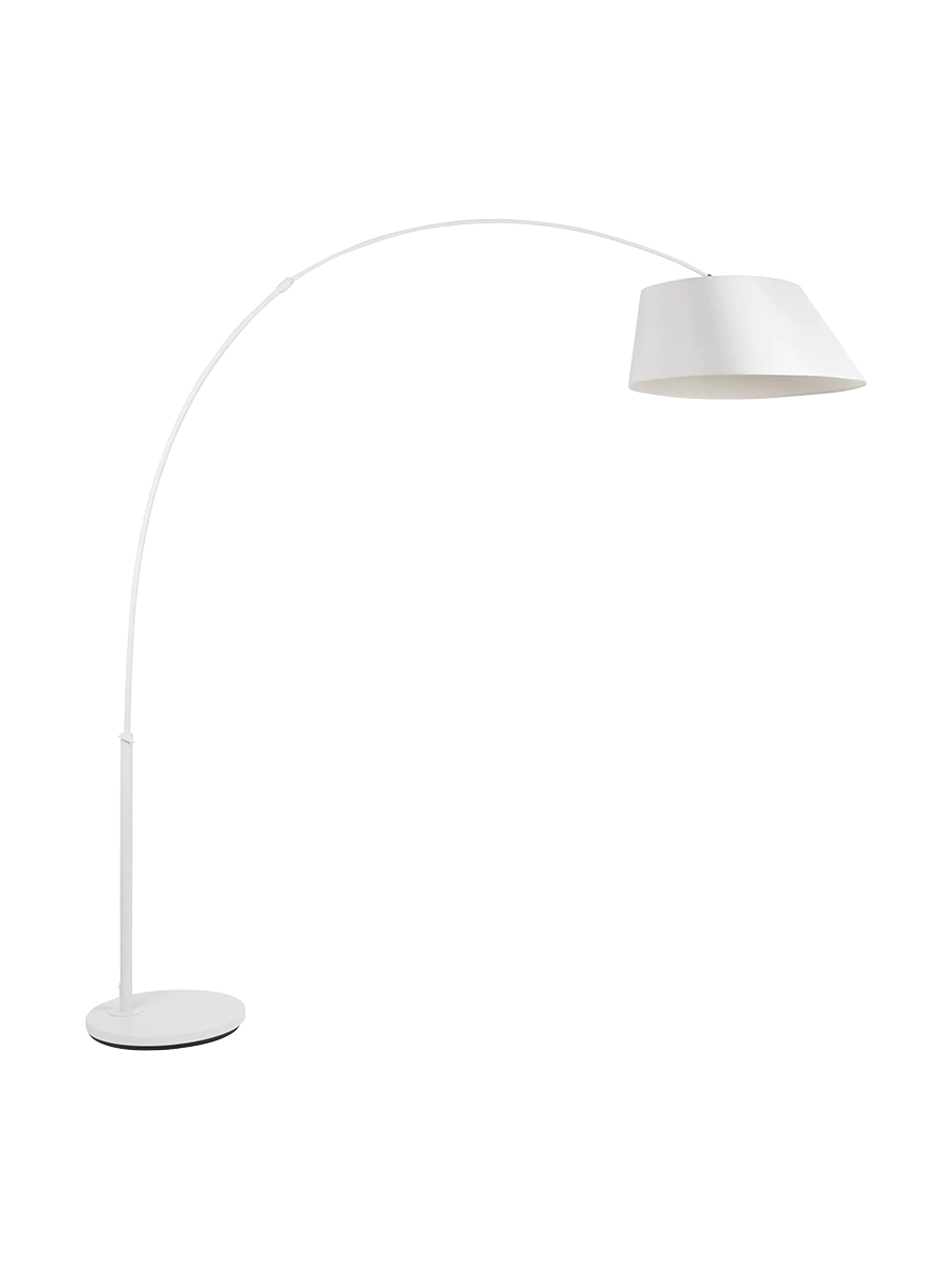 
Lampadaire design « Arc » - Blanc