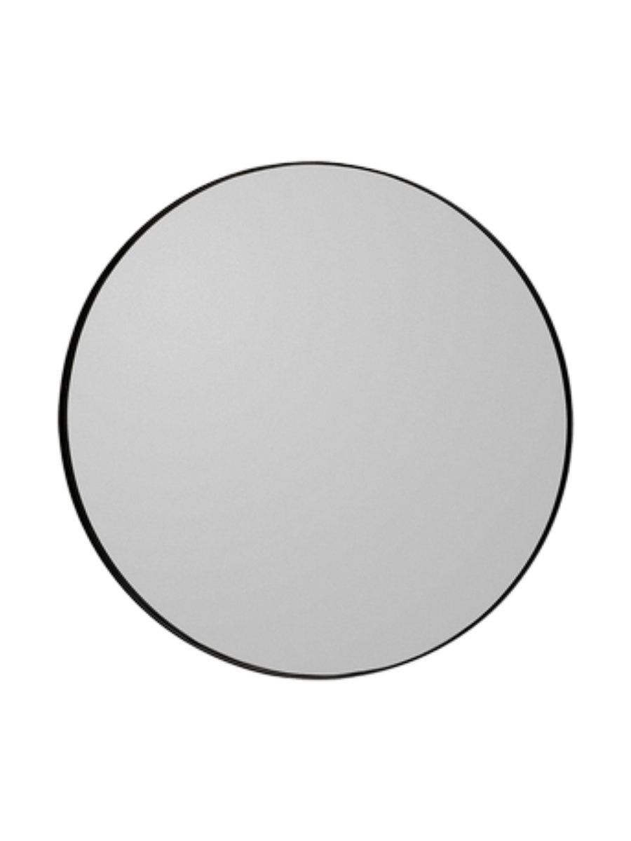 
Specchio da parete di design “Circum” Ø 50 cm - Nero