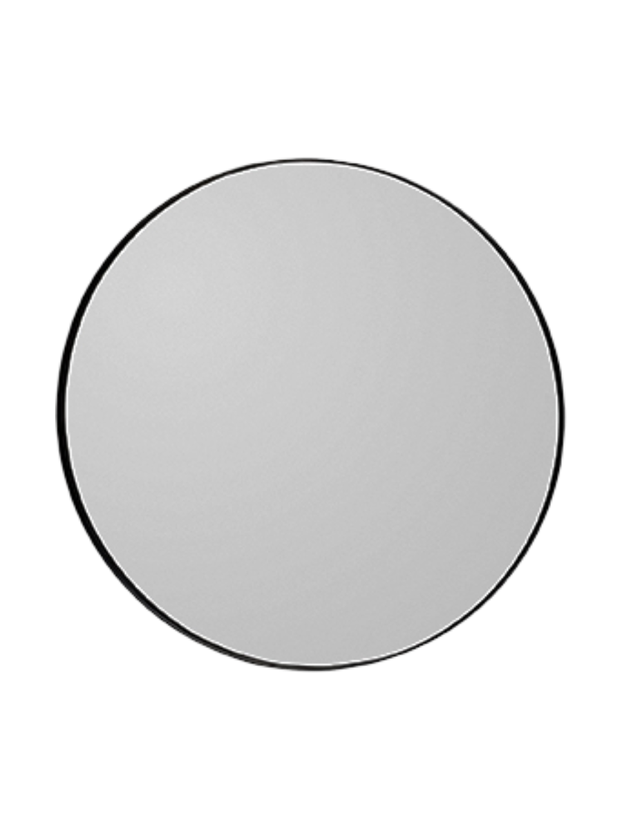
Specchio da parete di design “Circum” Ø 70 cm - Nero