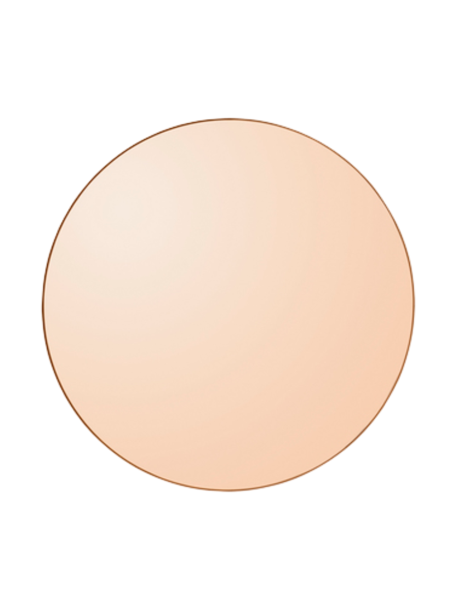 
Specchio da parete di design “Circum” Ø 50 cm - Ambra