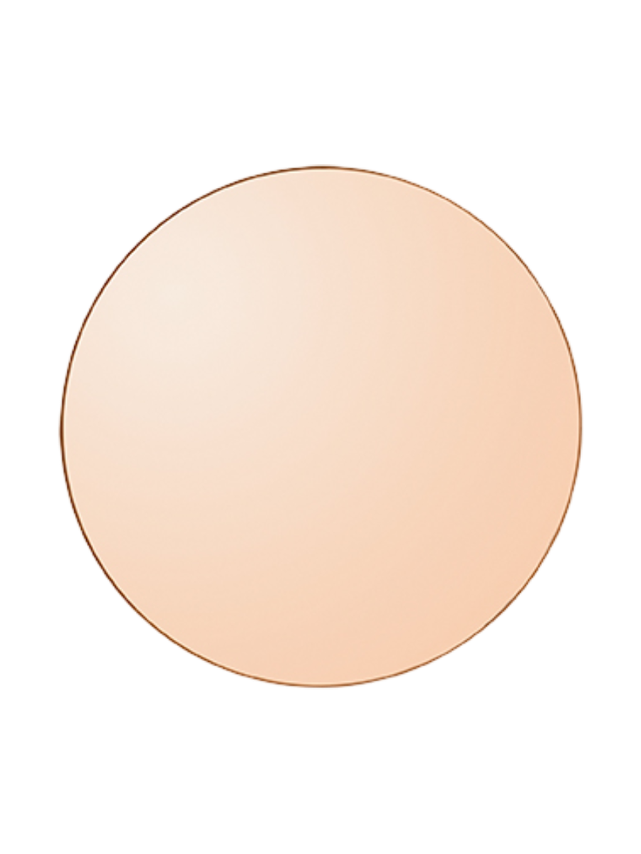 
Specchio da parete di design “Circum” Ø 70 cm - Ambra