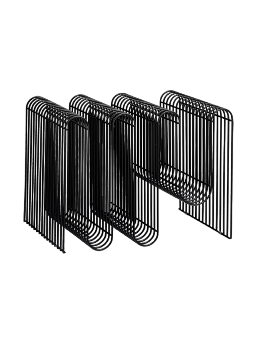 
Porte-revues design « Curva » - Noir
