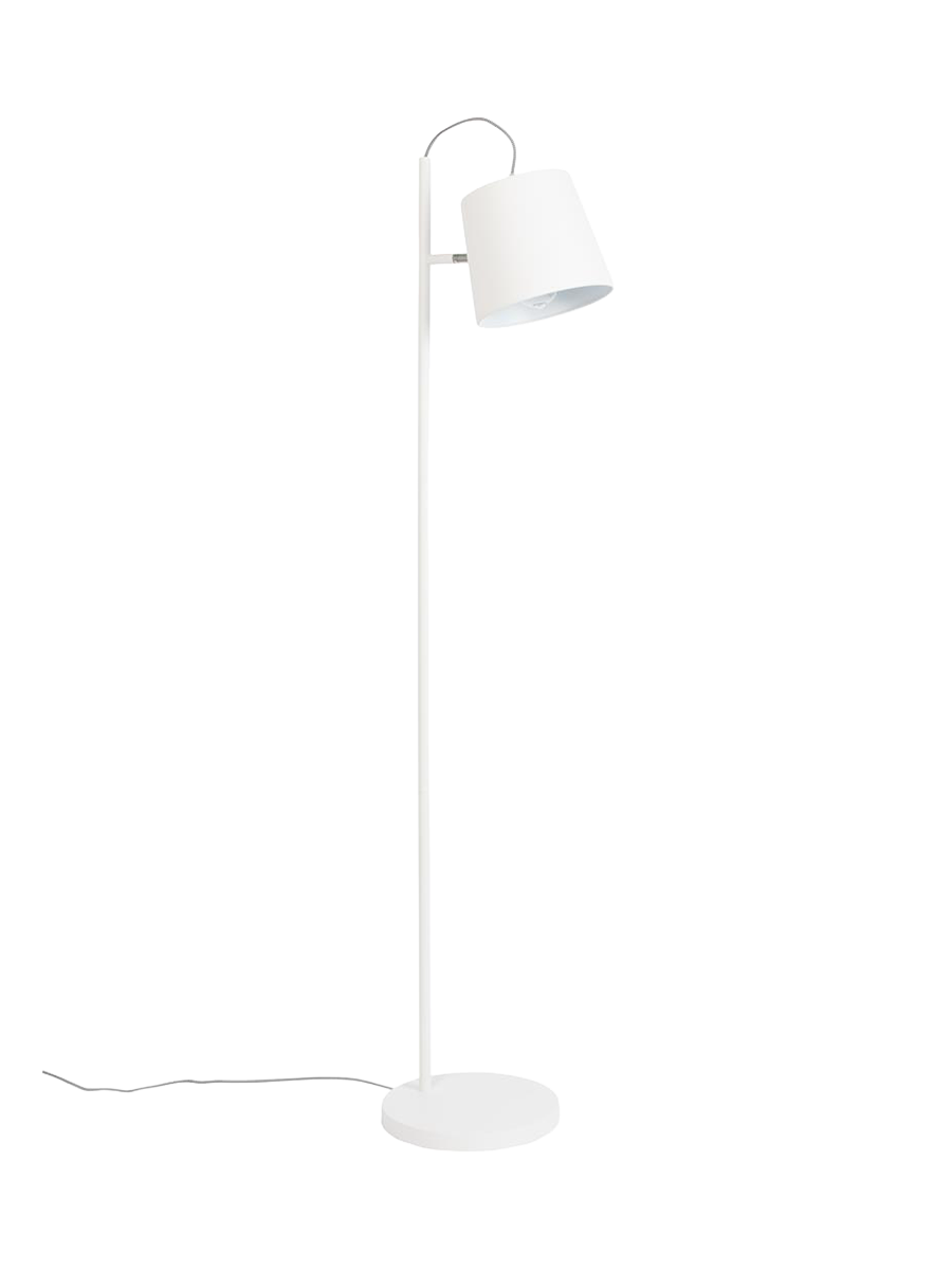 
Lampada da terra di design «Buckle» - Bianco