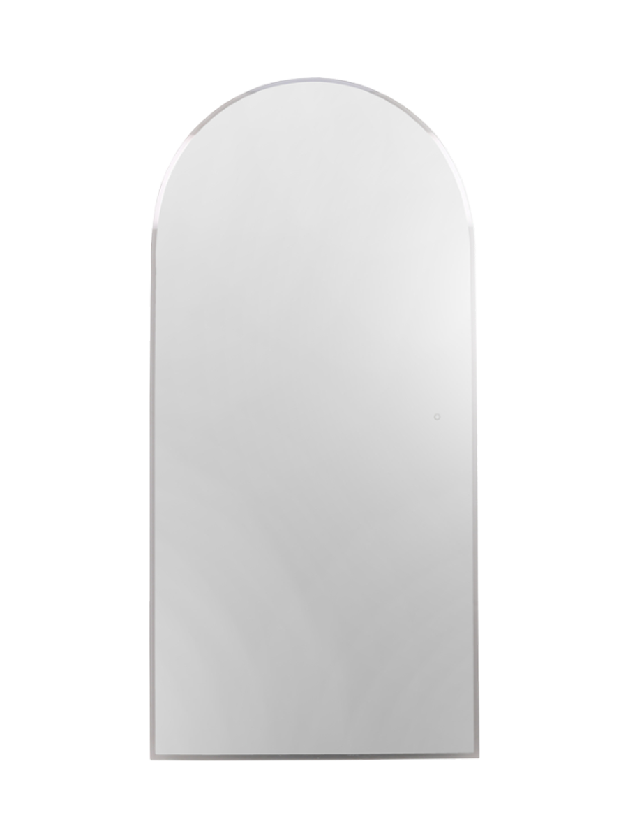 
Grosser Design Wandspiegel „Skeppsvik“ mit Beleuchtung, 100 x 210 cm
