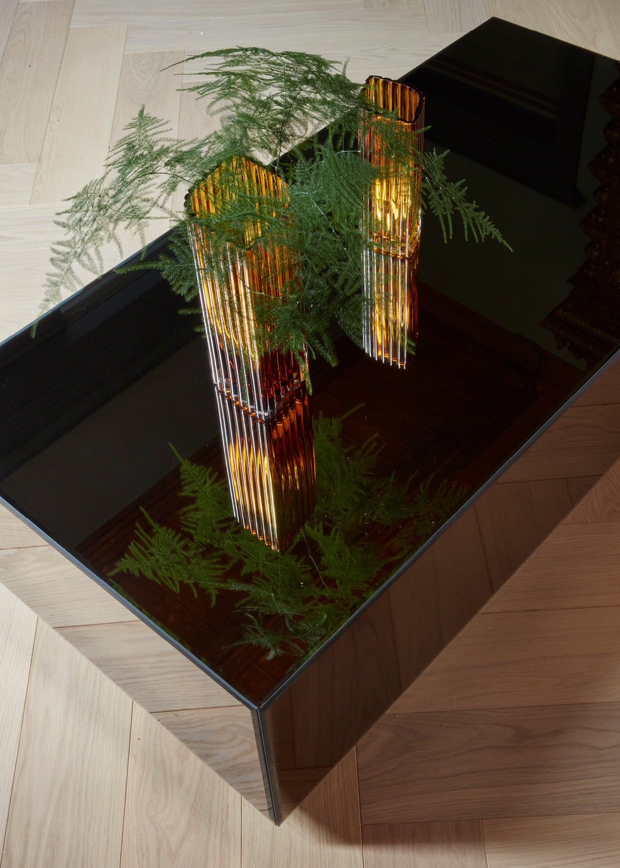 
Designer Coffee Table "Speculum" 120 x 60 cm - Brown