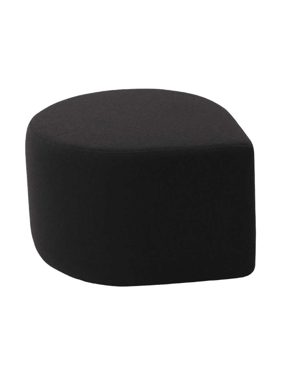 
Designer Ottoman "Stilla" - Bouclé Anthracite