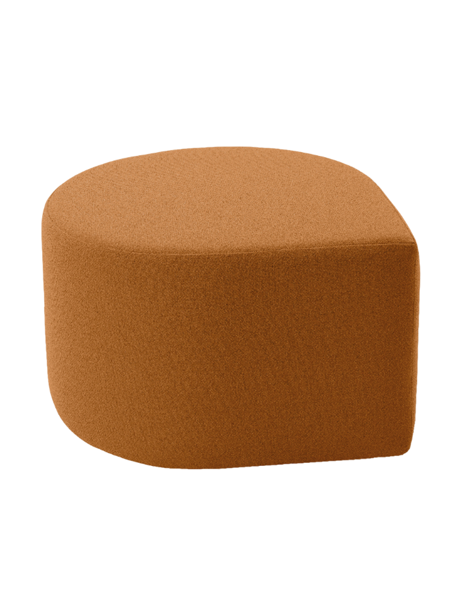 
Designer Ottoman "Stilla" - Boucle Amber