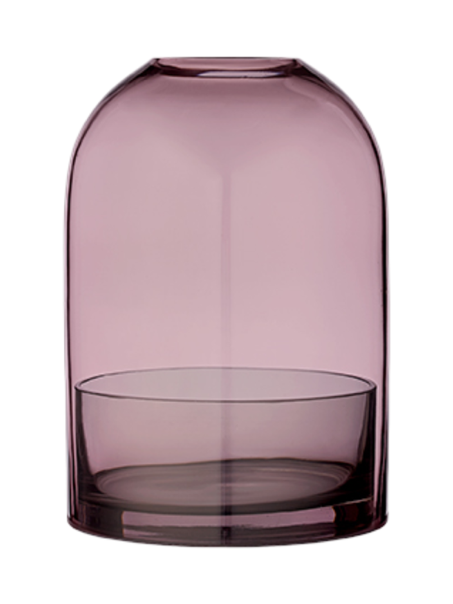 
"Tota" Designer Tealight Holder - Black & Rosé