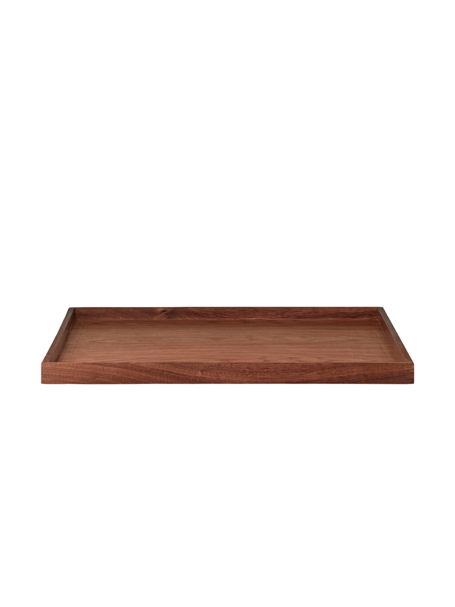 
Large Solid Wood Design Tray "Unity" - Walnut wood