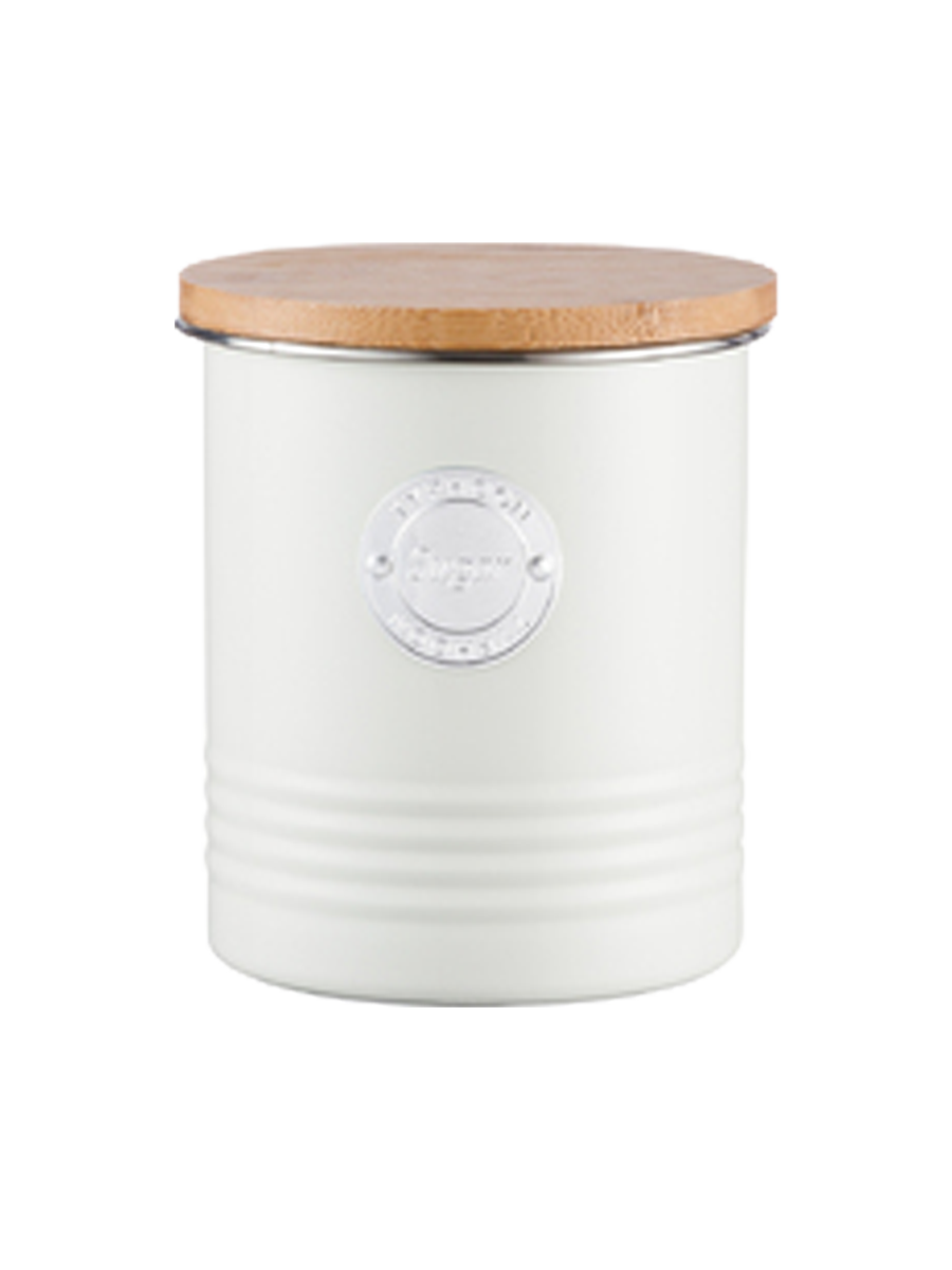 
"Living Collection" Sugar Storage Jar - Cream