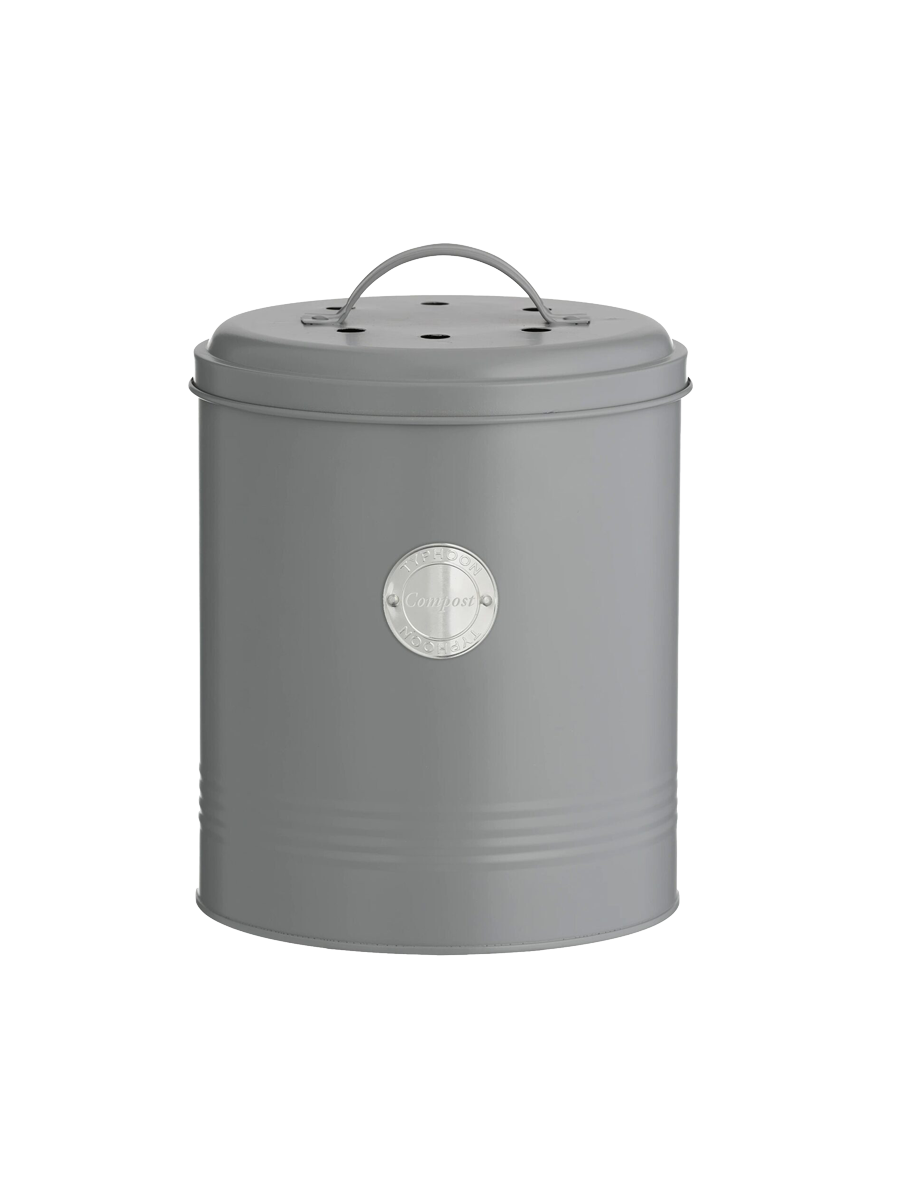 
Compost Bin "Living Collection" 2.5 Liters - Pastel gray