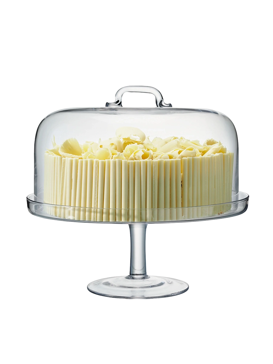 
Handmade Cake Stand with Dome "Serve" Ø 34.5 cm
